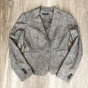 Ann Taylor Brown Suit Jacket